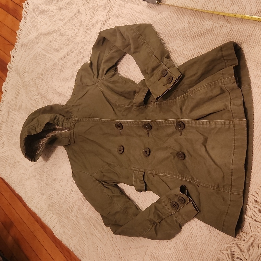ROXY army green  fall coat